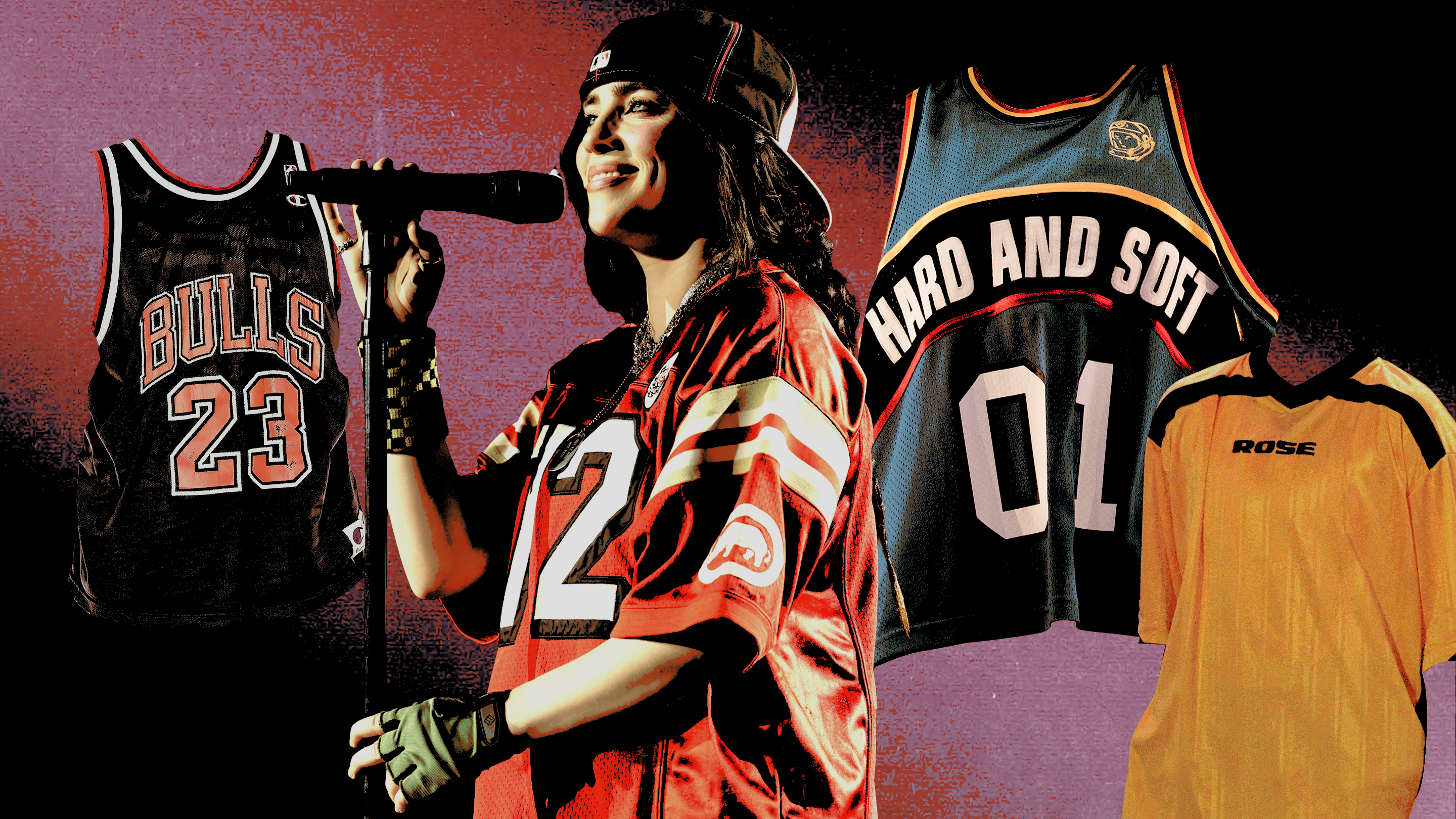 A History of Billie Eilish's Jersey Obsession