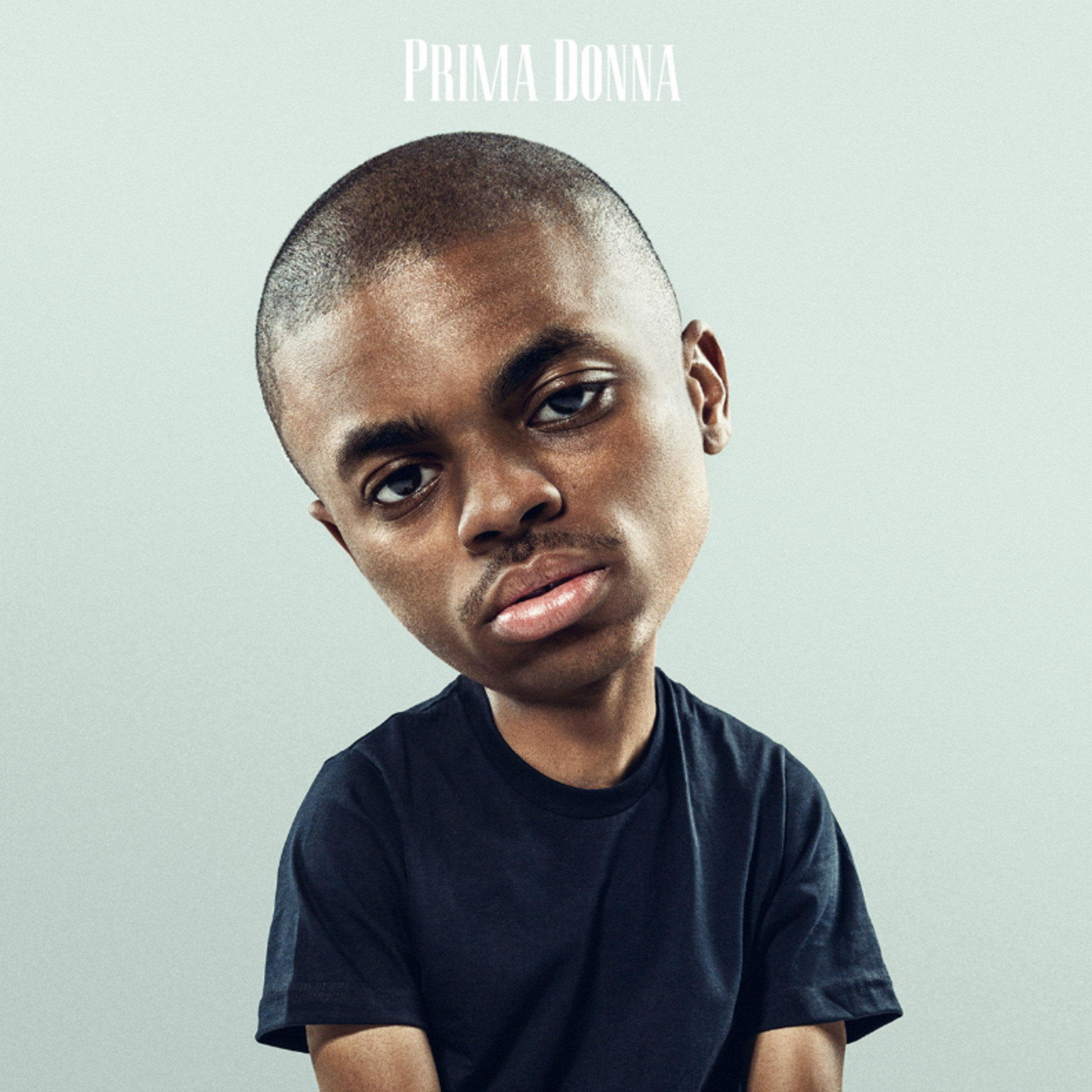 This is the cover for Vince Staples' 'Prima Donna' EP