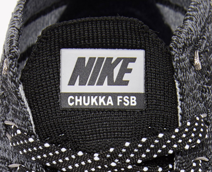 nike flyknit trainer chukka fsb black dark grey