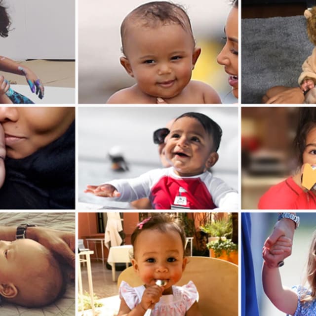 10. Pharrell Williams' Triplets The Celebrity Baby Power Rankings
