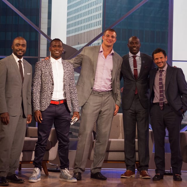 Oc Auto Exchange >> Rob Gronkowski, Terrell Owens, Marshall Faulk Tackle Their ... Oc Auto Exchange >> Rob Gronkowski, Terrell Owens, Marshall Faulk Tackle Their ...
