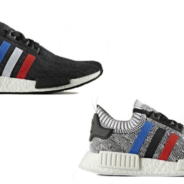 adidas NMD Primeknit Red, White & Blue Stripes | Complex
