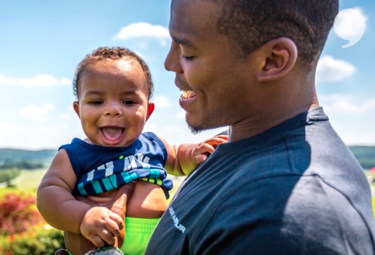 Cam Newton Reads Heartfelt Poem for His 1-Year-Old Son Chosen | Complex
