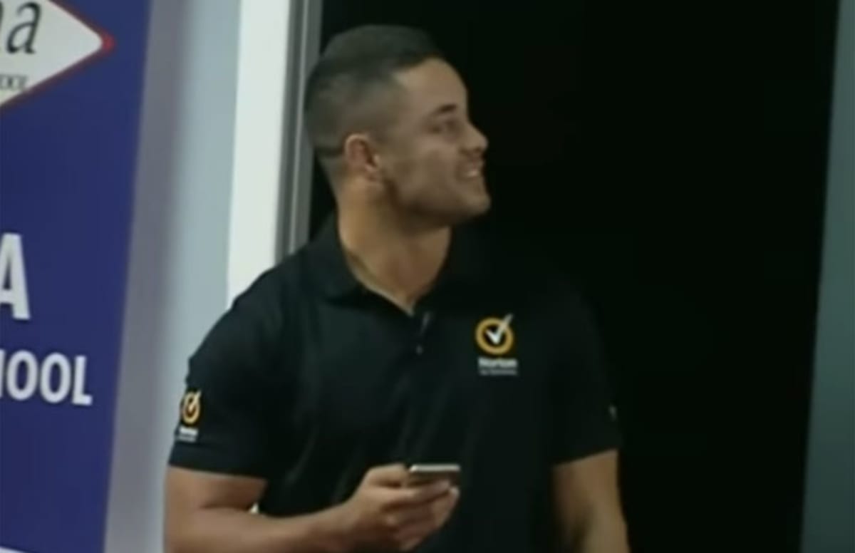 Jarryd Hayne Accidentally Shows Porn to Students During Awkward ...