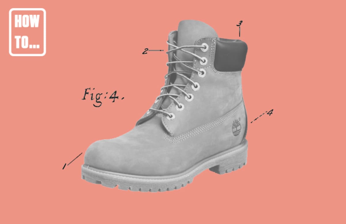 how to tie timberland laces