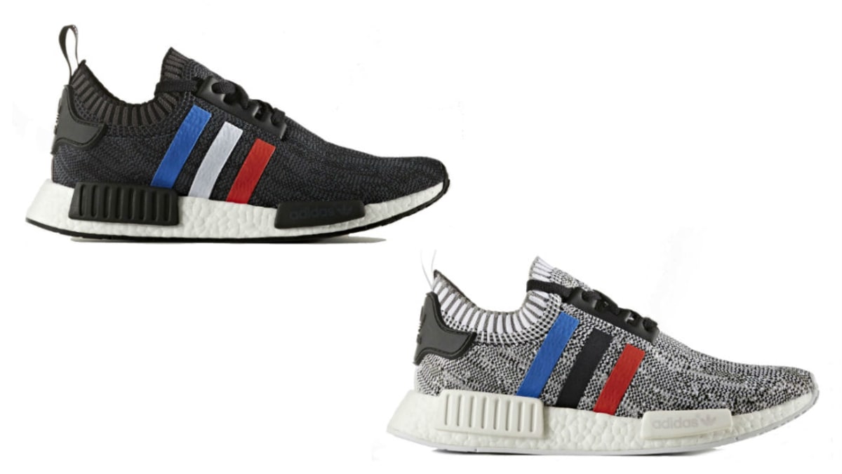 adidas NMD Primeknit Red, White & Blue Stripes | Complex