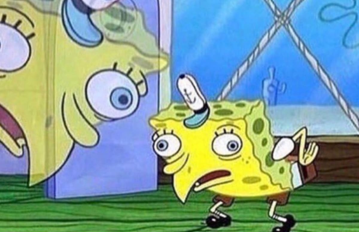 Patrick Star Fishnets Meme ~ The Story Behind Mocking Spongebob, The