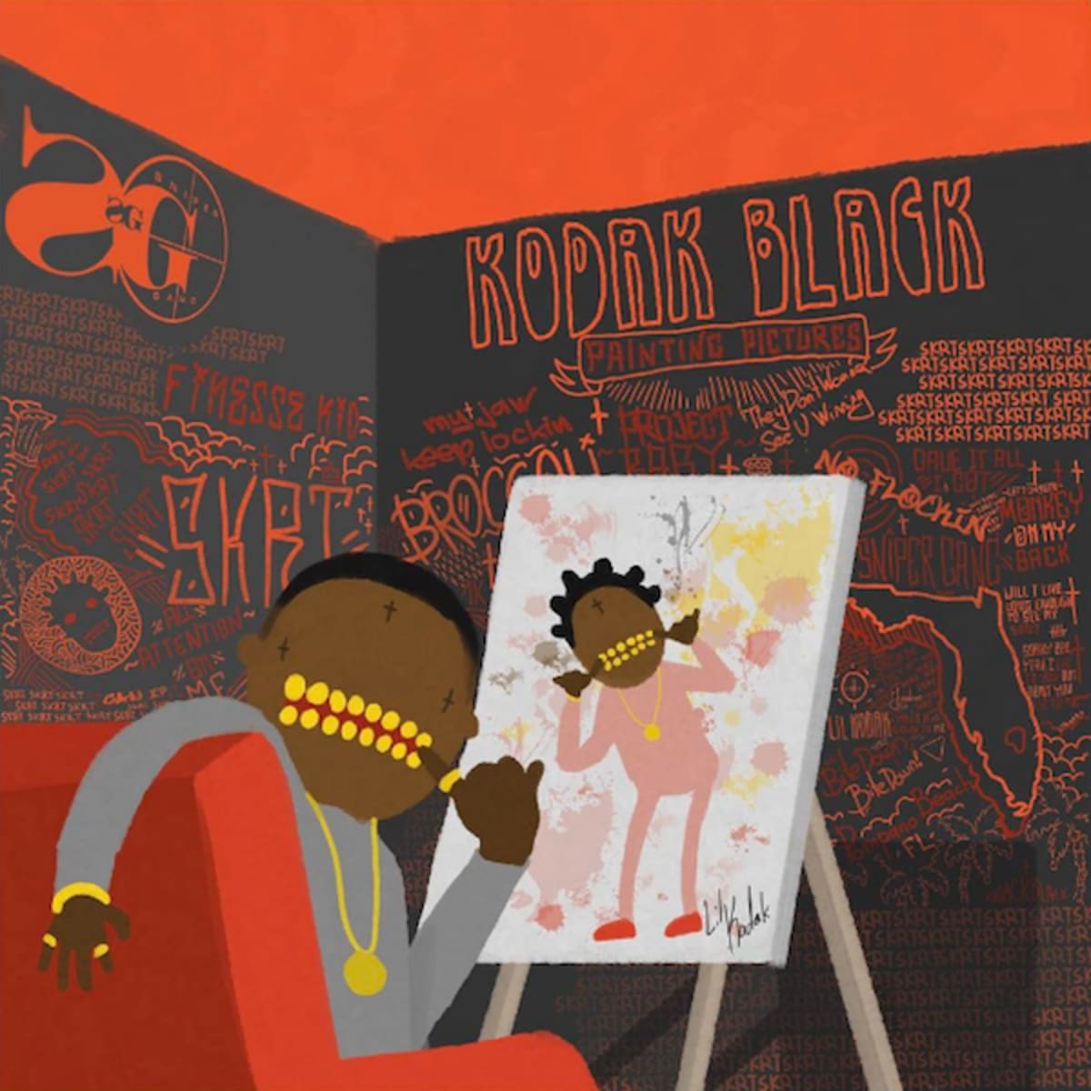 Stream Kodak Black's Debut Studio Album 'Painting Pictures' | Complex1200 x 1200