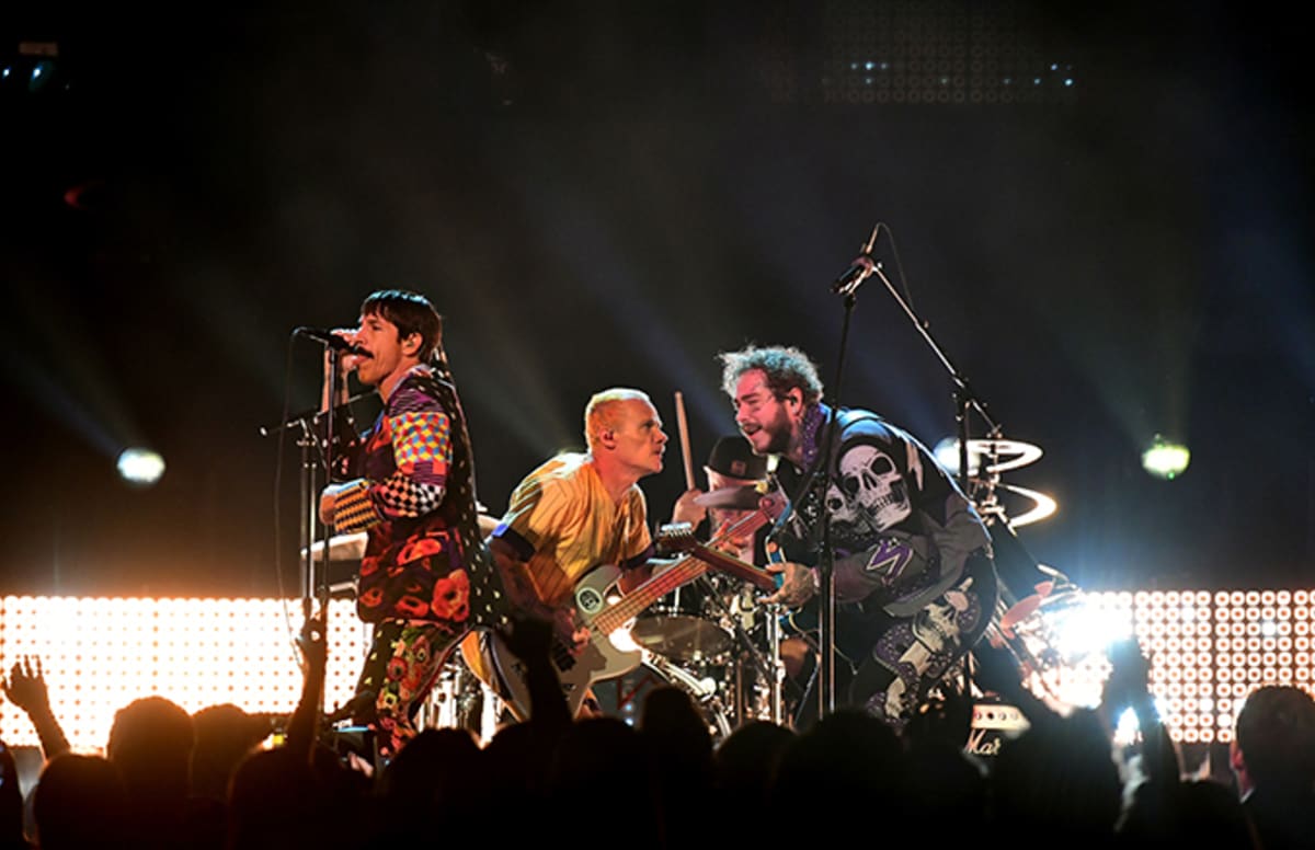People Were Not Impressed By Post Malone And The Red Hot Chili Peppers Grammy Performance Complex