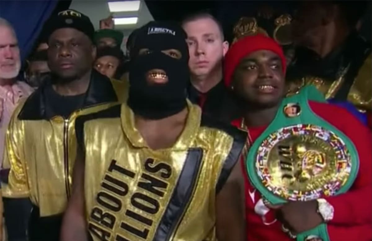 Adrien Broner Walks Out With Kodak Black Before Fight With Adrian Granados | Complex