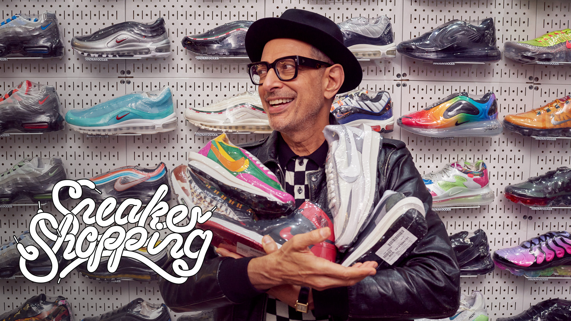 Jeff Goldblum Goes Sneaker Shopping 