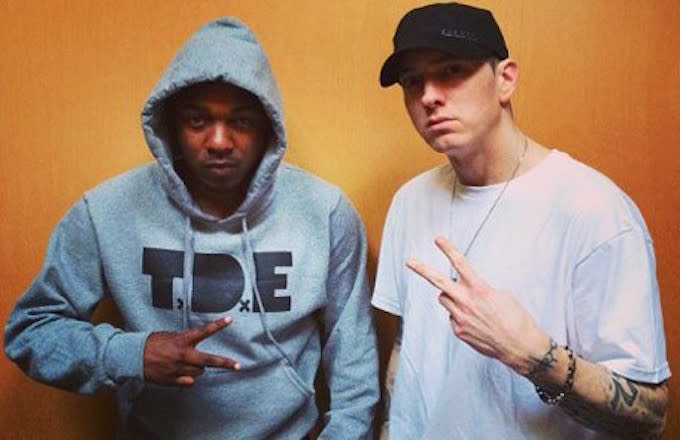 Eminem and Kendrick Lamar