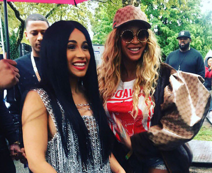 Image result for cardi b and beyonce