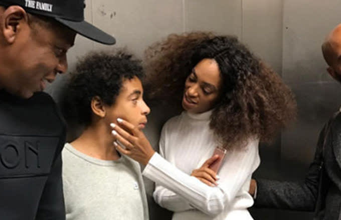 Tina Knowles Tweets And Deletes Photo Of Jay Z And Solange