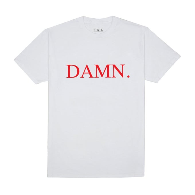 Kendrick Lamar 'Damn' Merch