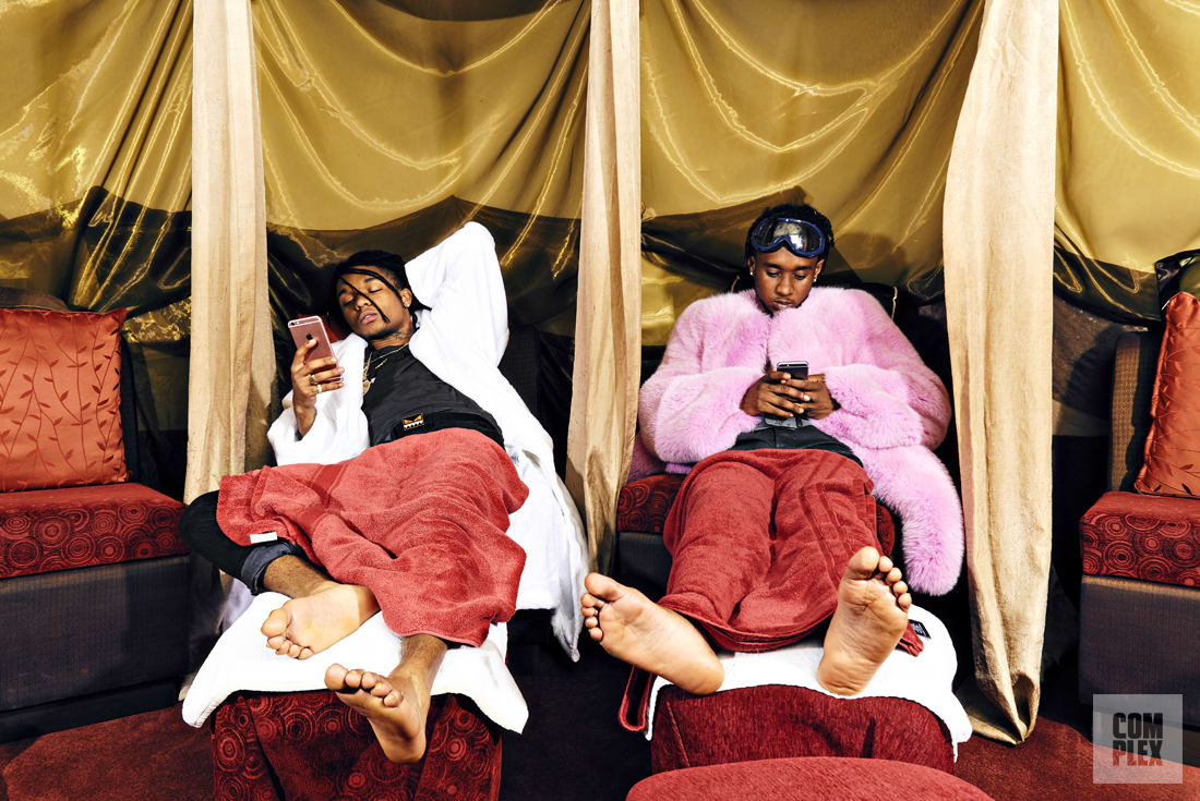 Rae Sremmurd Pedicure Without Technicians