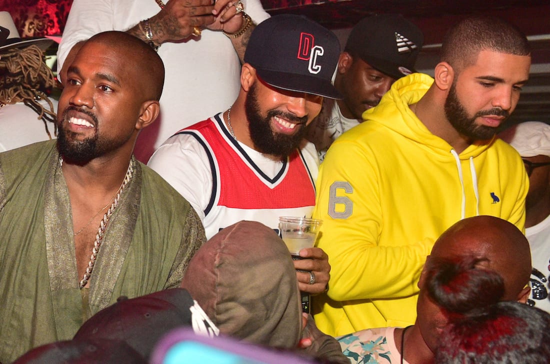 kanye drake