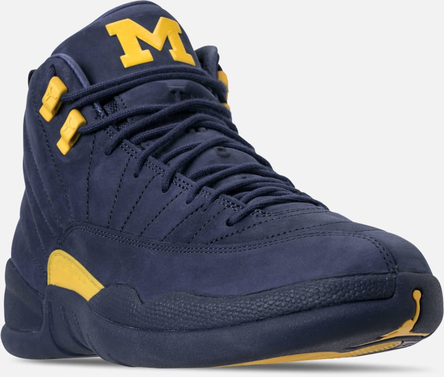 michigan jordan 12