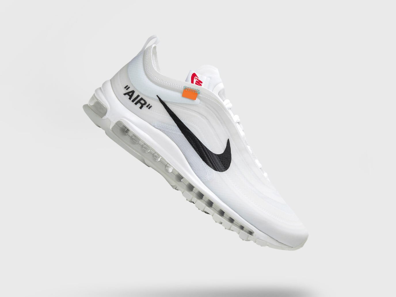 Cheap Nike Air VaporMax 97 White Green Red For Sale