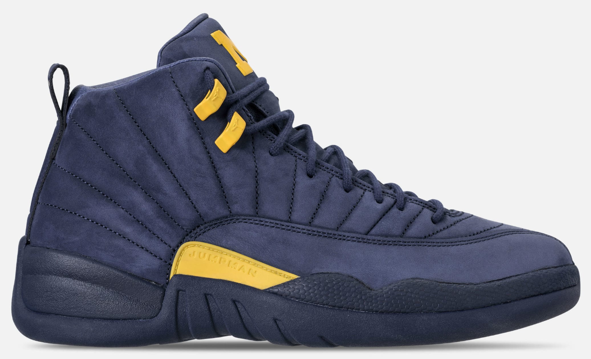 blue and yellow jordans 12