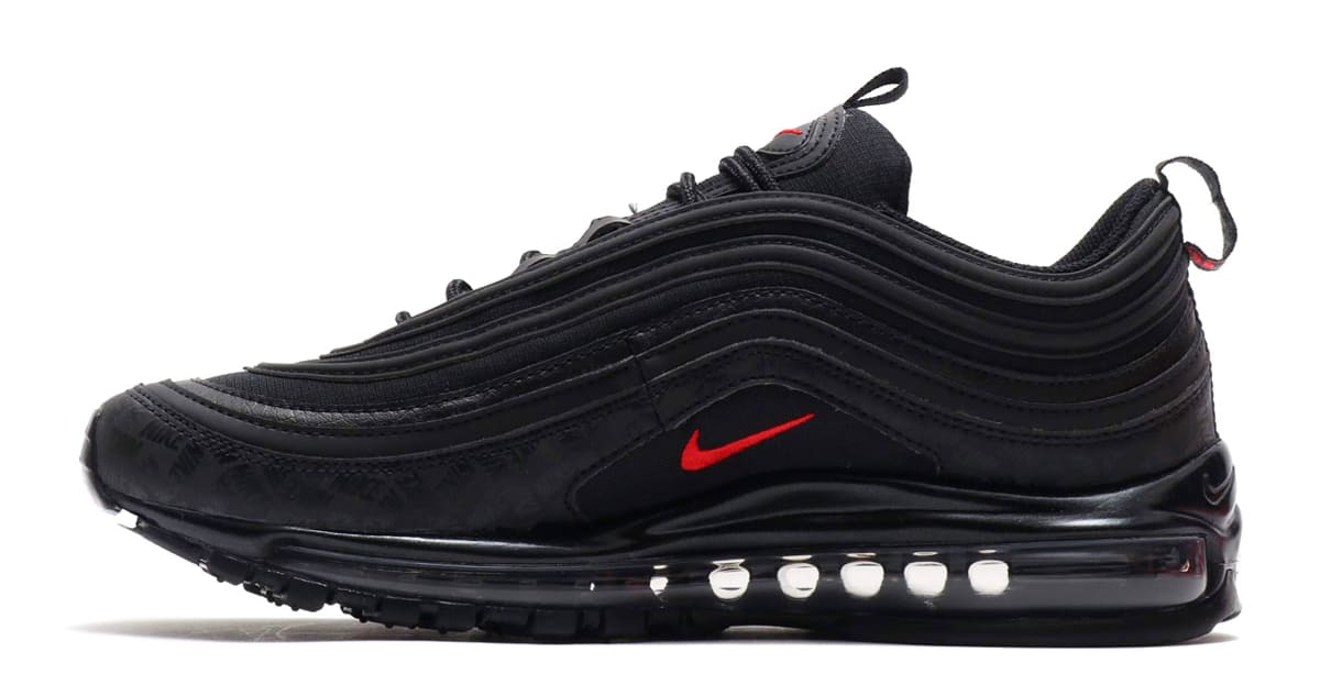 university red and black air max 97