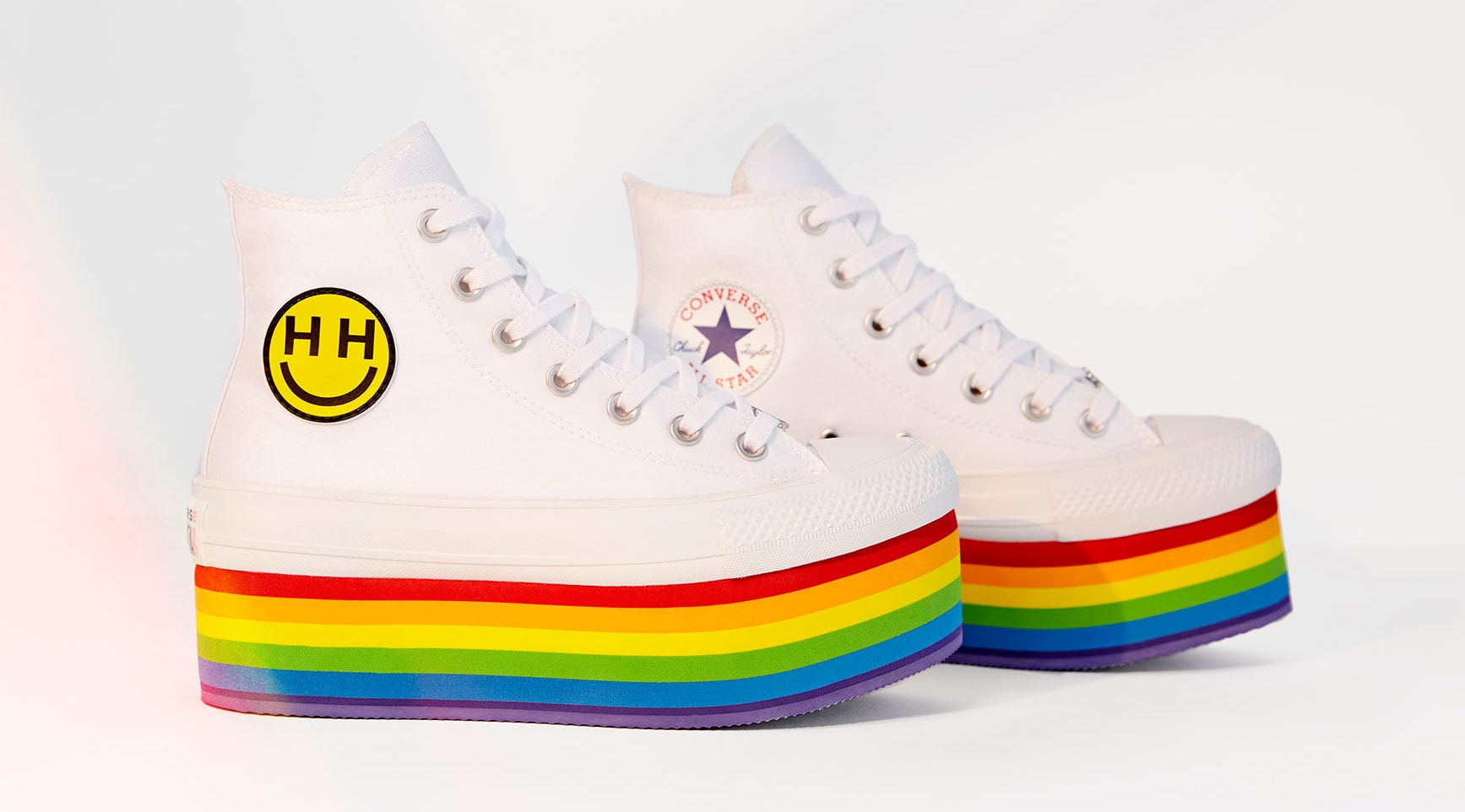 miley cyrus converse rainbow