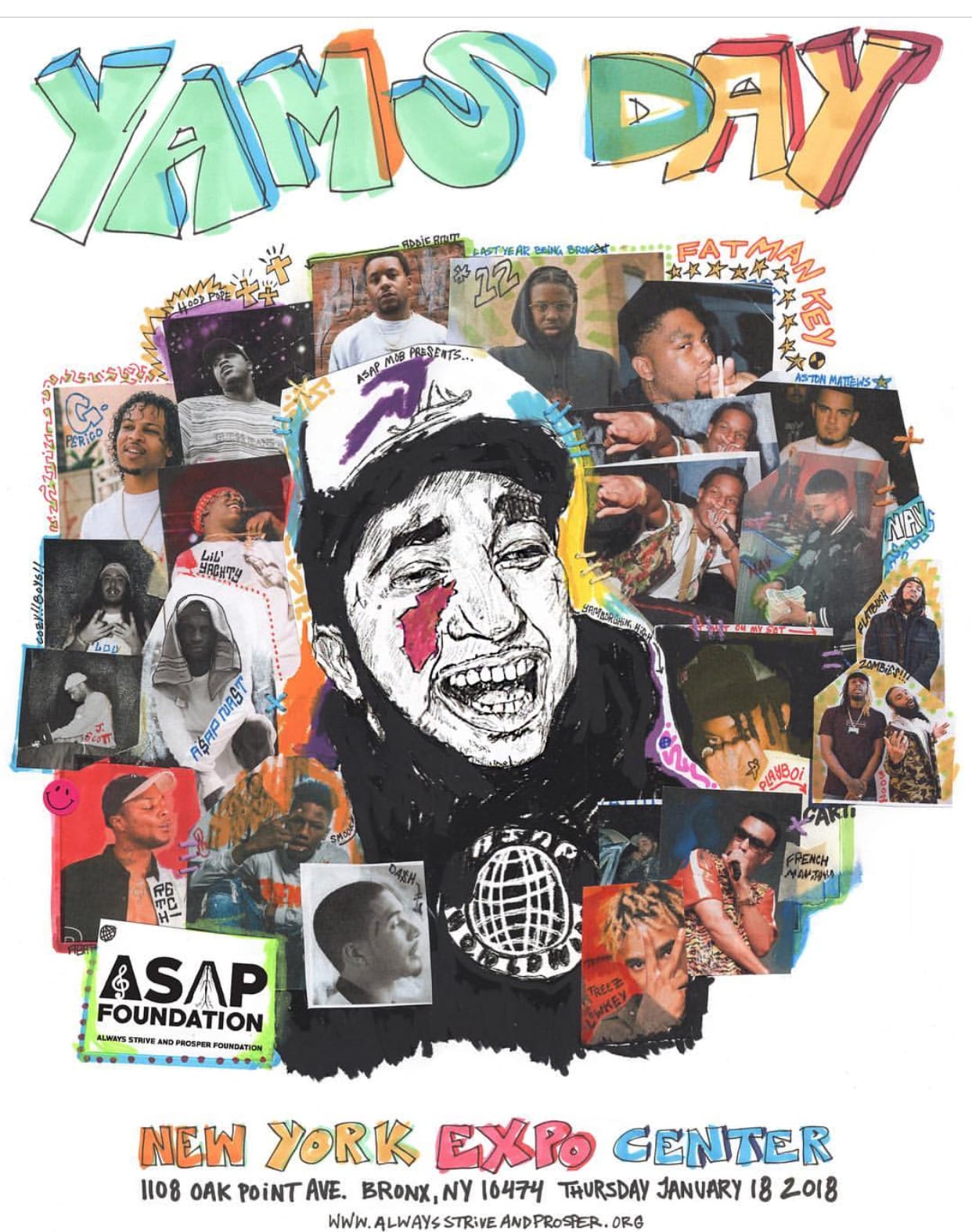 ASAP Mob Links Up With New Era on an Exclusive Cap Design for Yams Day