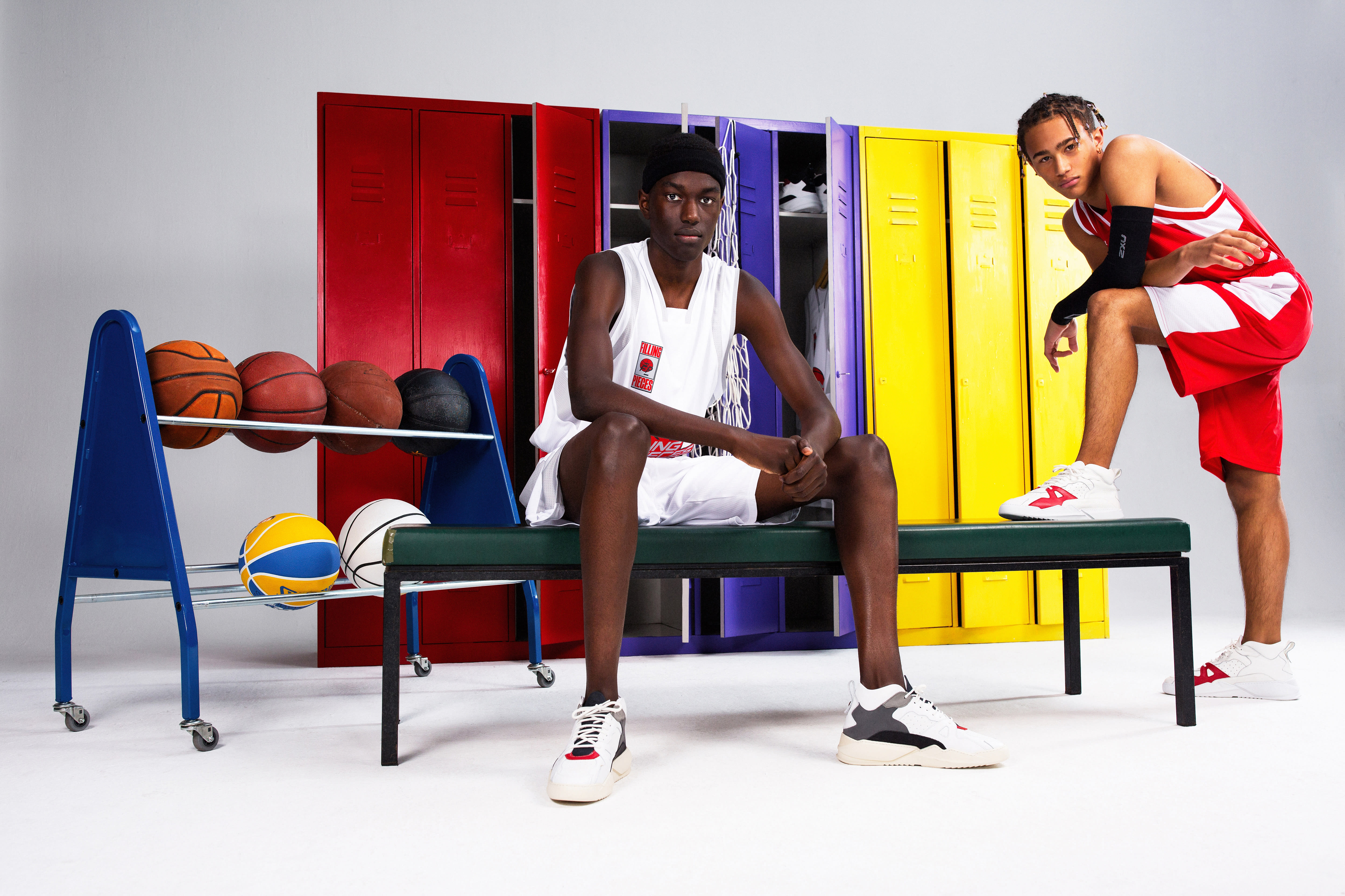 Filling Pieces Channels Youth Energy in Their Exclusive Basketball