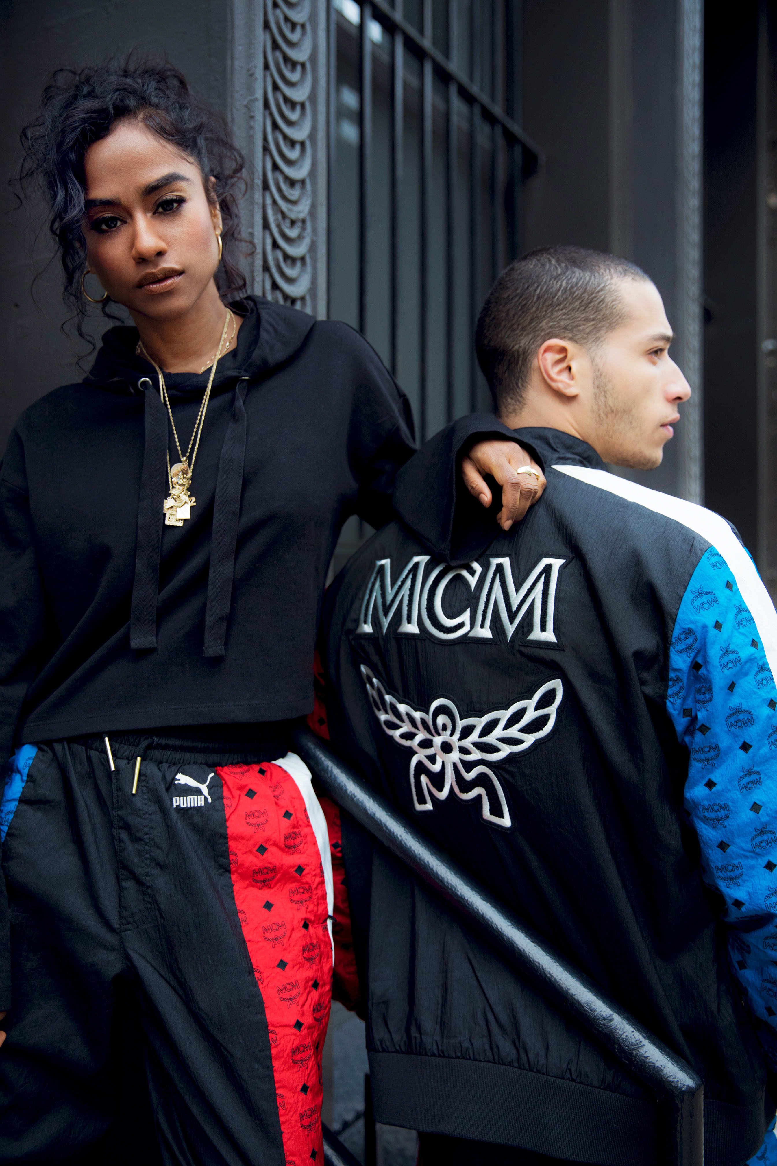 puma x mcm track jacket