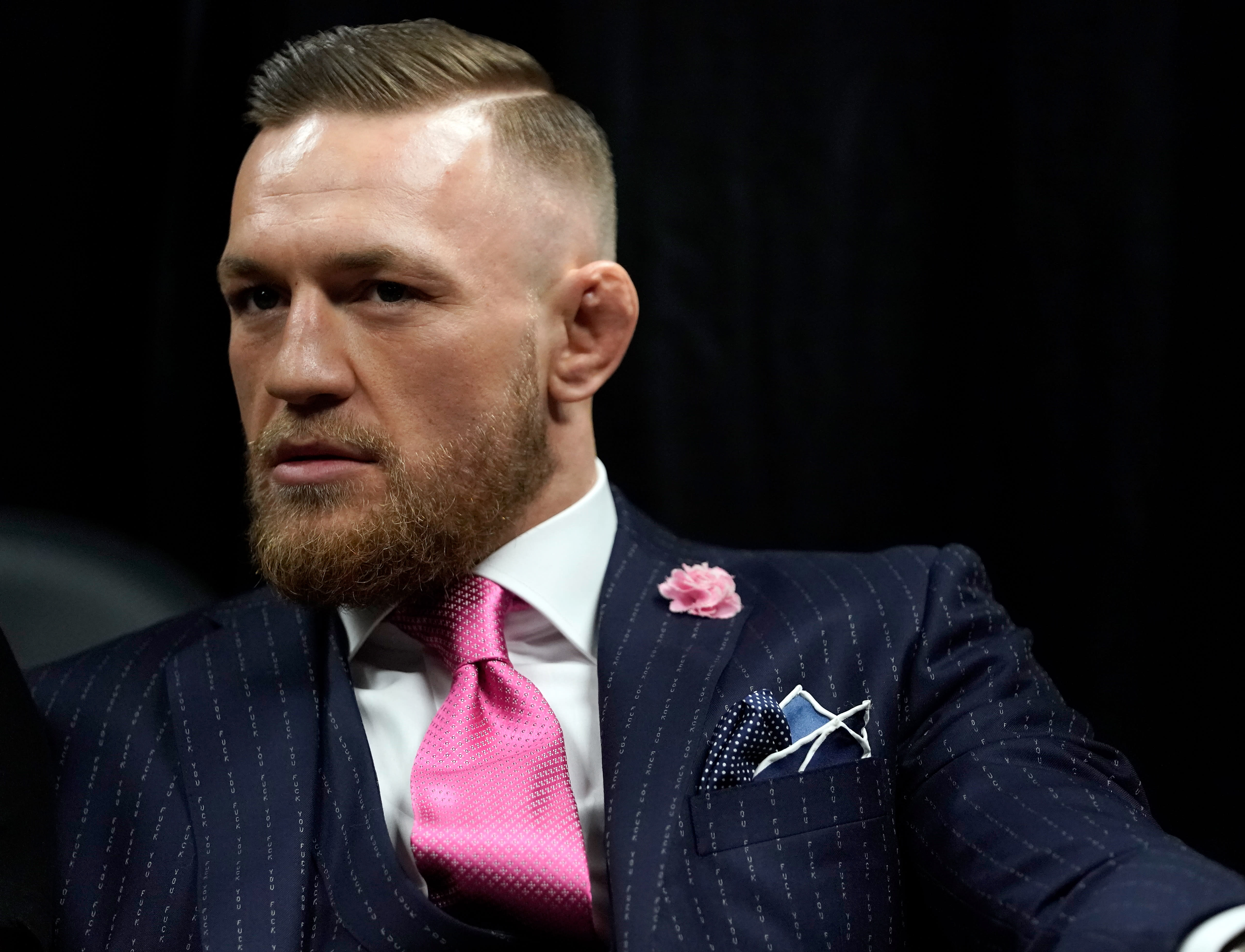 The Story Behind Conor Mcgregors Pinstripe Fck You Suit Complex