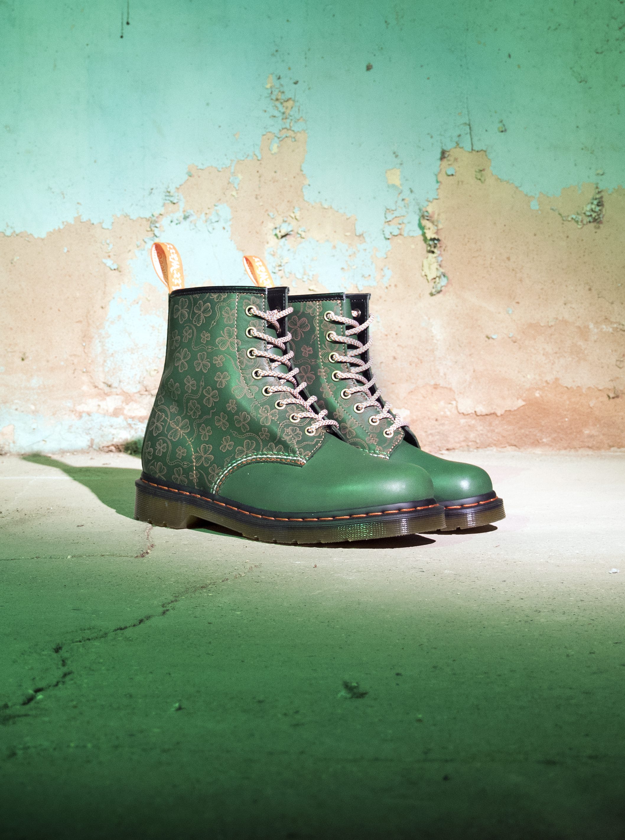 dr martens st patricks day boot