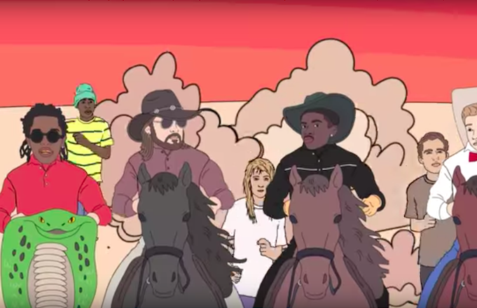 Watch Lil Nas X And Co Raid Area 51 In Old Town Road Remix