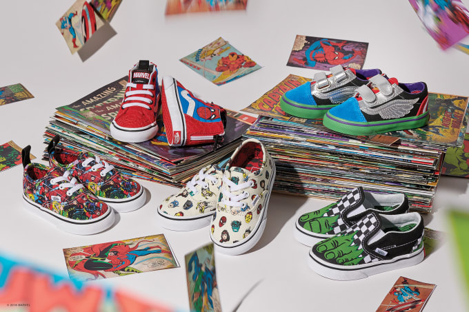 vans marvel collaboration 2018