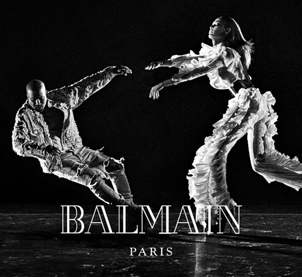 Image via Balmain on Twitter