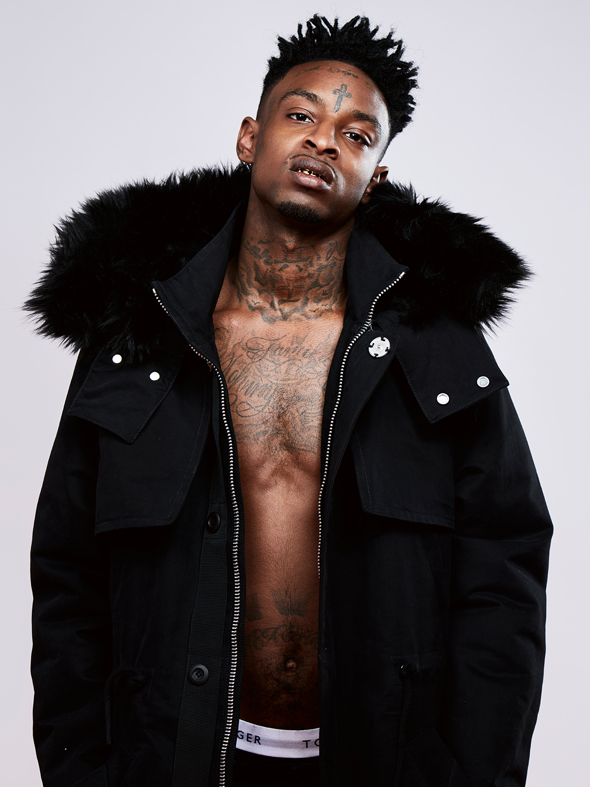 21 Savage Goes Sneaker Shopping with Complex: Clothes, Outfits