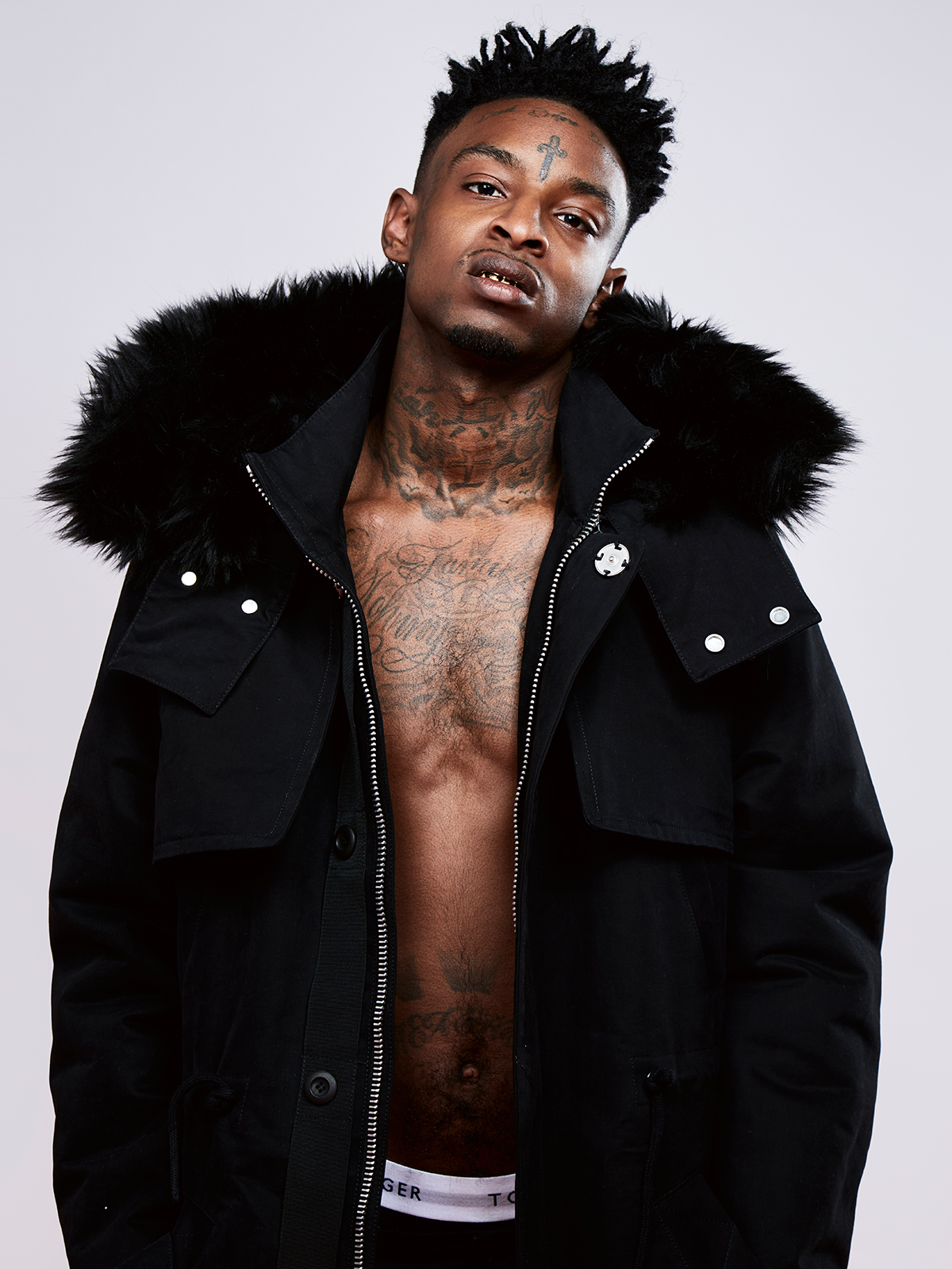 21 Savage Honors Virgil Obloh In a Full Louis Vuitton Outfit