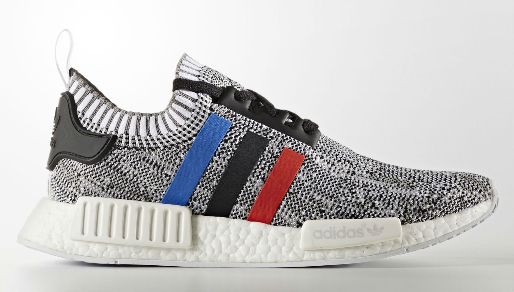 nmd black and red blue