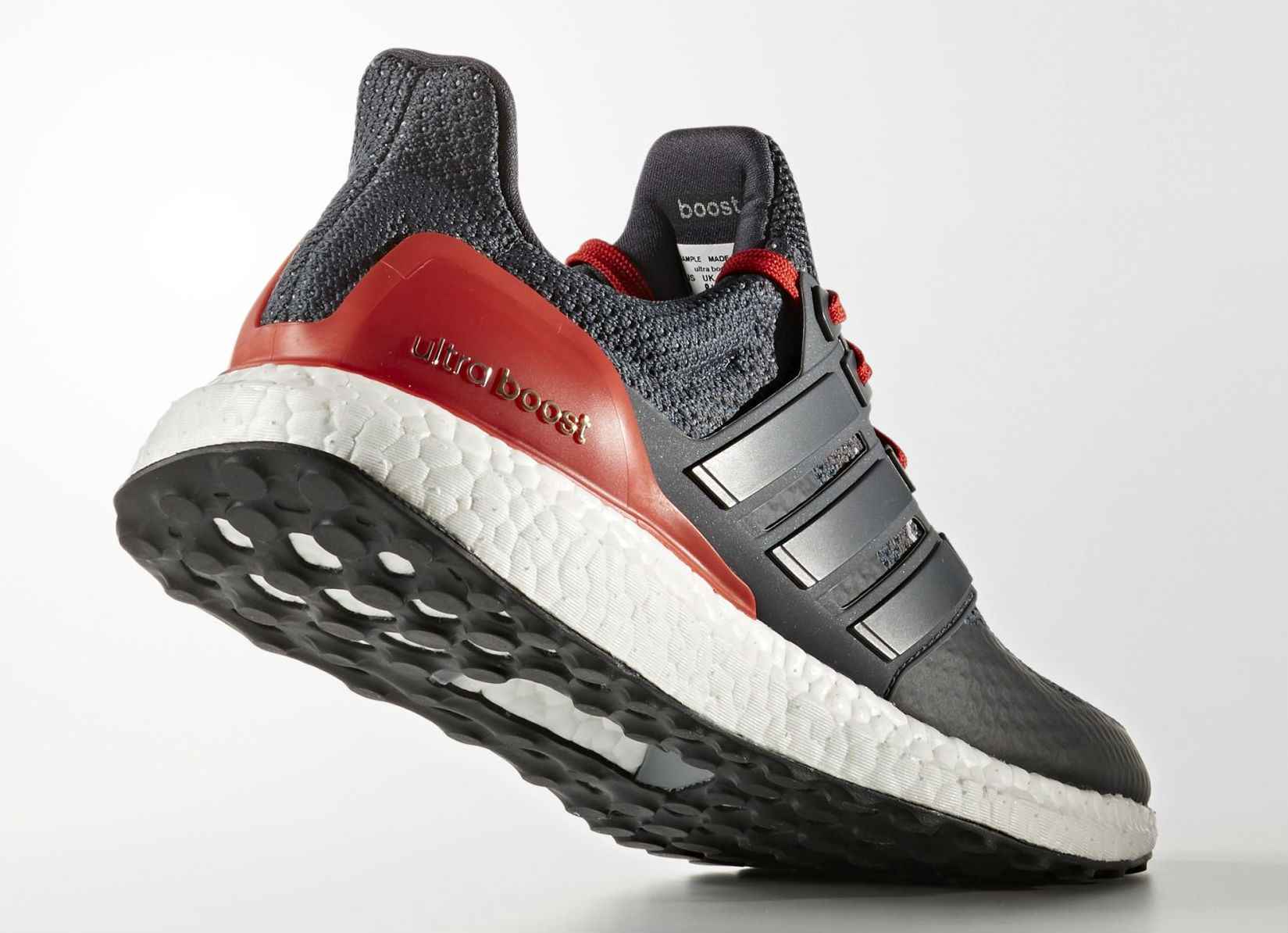 ultra boost grey red