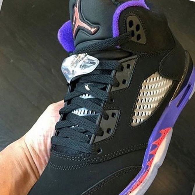 black red and purple 5s