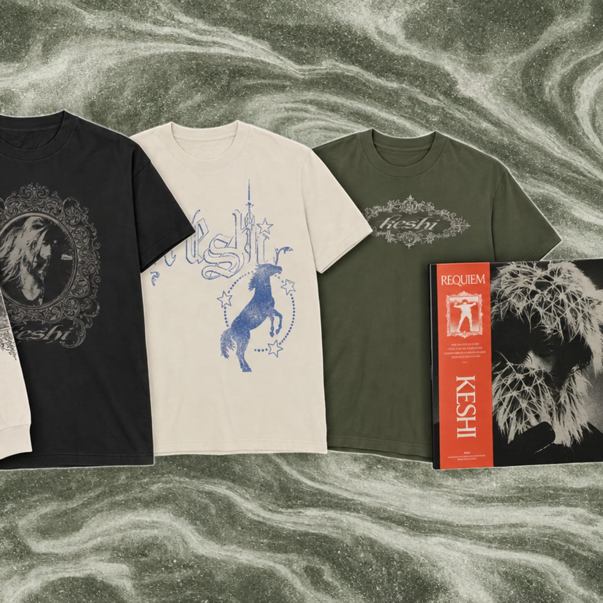 Keshi Merch and Vinyl Available on Complex