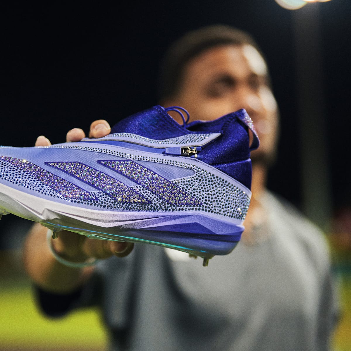 アメフト SWAROVSKI ADIZERO 11 クリスタル グローブ【新品】
