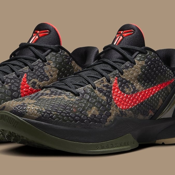 Official Look at the 'Italian Camo' Kobe 6 Protro