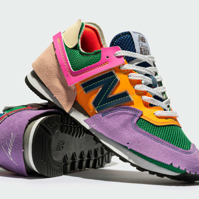 Jaden Smith's New Balance 574 Is Made With Leftover Materials