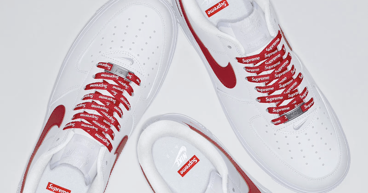 Supreme x Nike Air Force 1 Low 