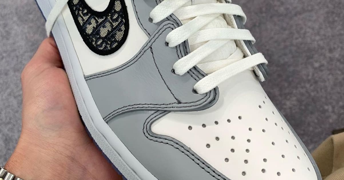 A Low-Top Version of the Dior x Air Jordan 1 Surfaces