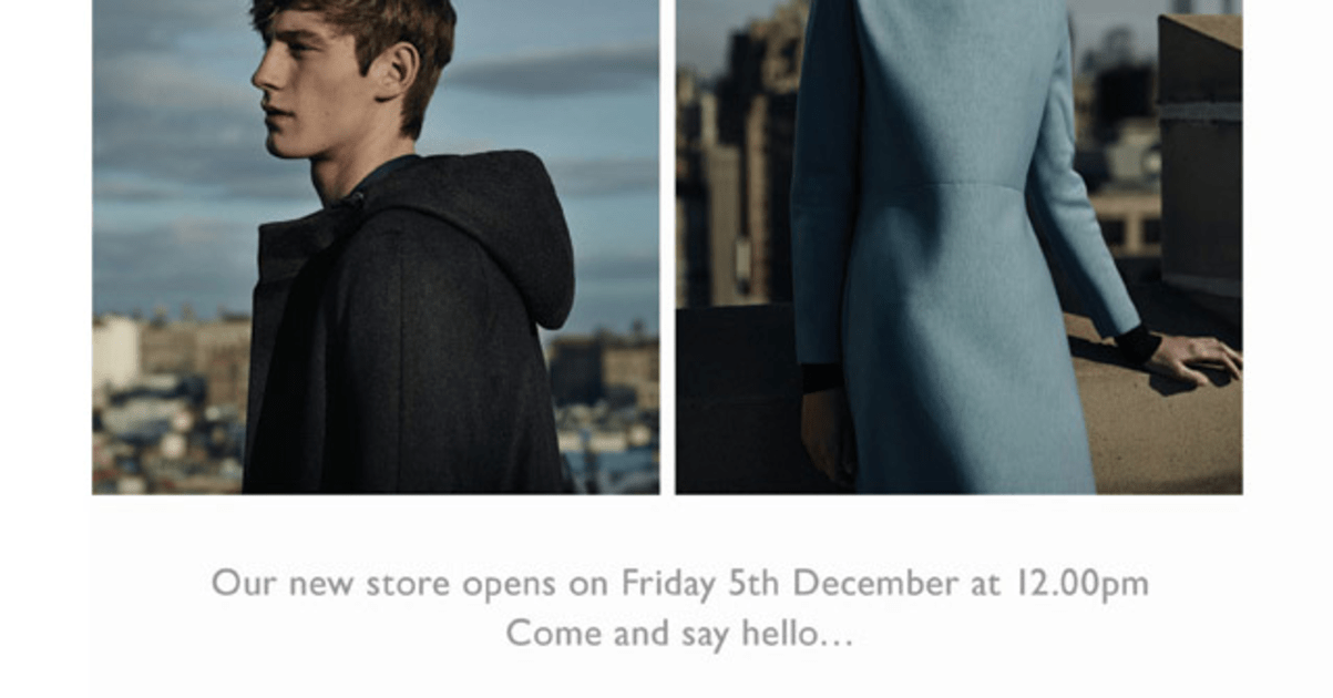 COS Finally Sets an Opening Date for Its First NYC Store