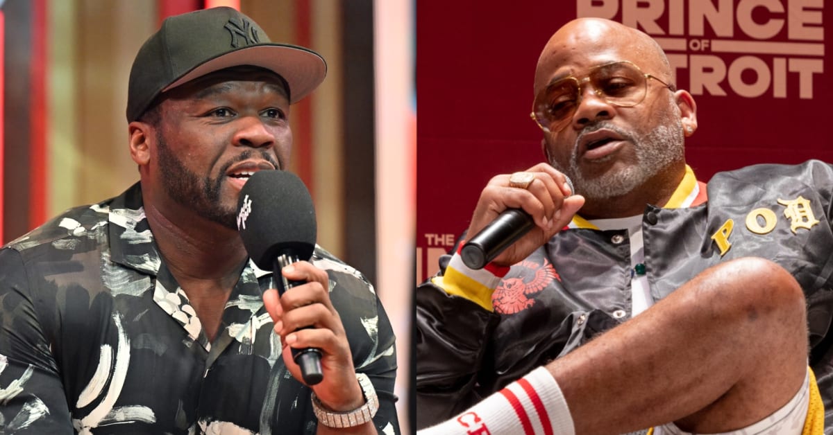 50 Cent says Dame Dash is broke and slams him for criticizing his deal with Eminem’s Shady Records