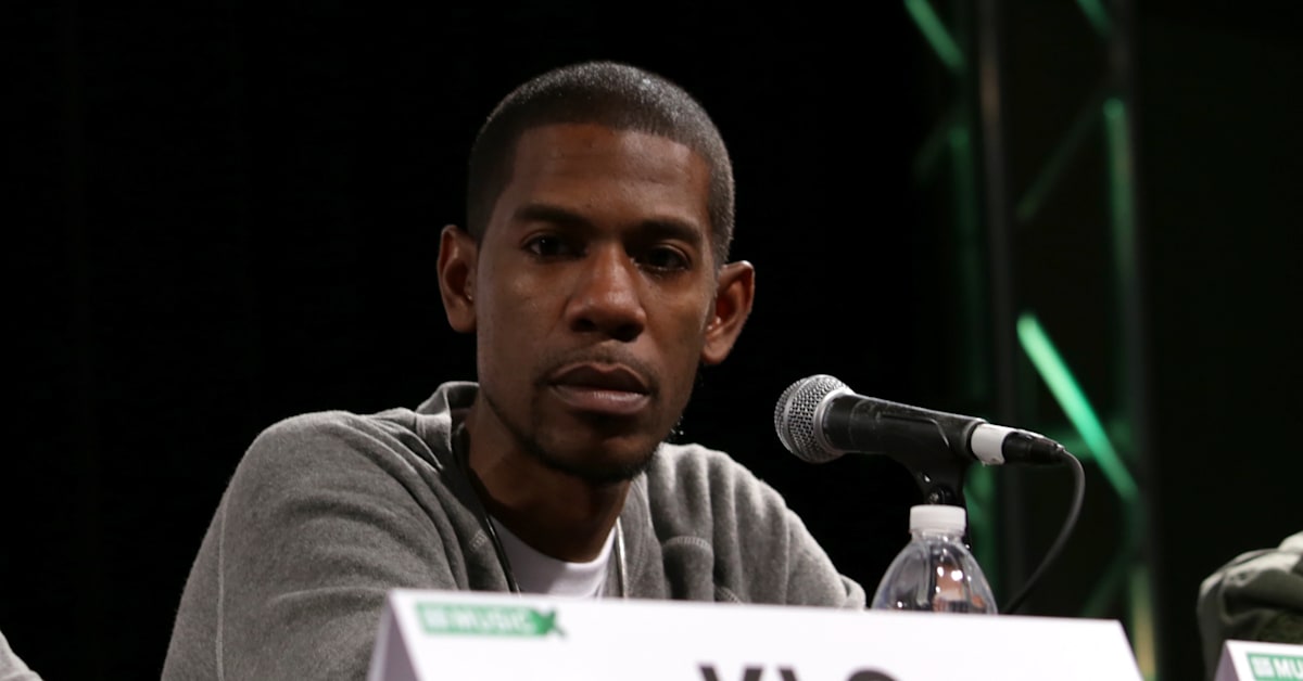 Young Guru at the Roc Nation School of Music, Sports and Entertainment at Long Island University
