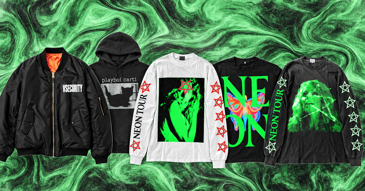 Playboi Carti's Classic Merch from 'Whole Lotta Red' and the Neon Tour ...