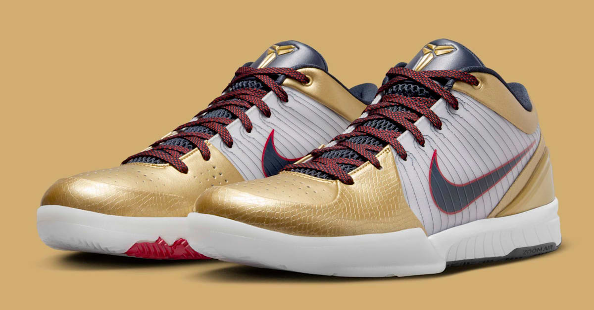 Size 8.5 - Nike Kobe 4 Protro Gold Medal FQ3544-100 2024 nike-kobe-4-protro-gold-medal-  main image 4